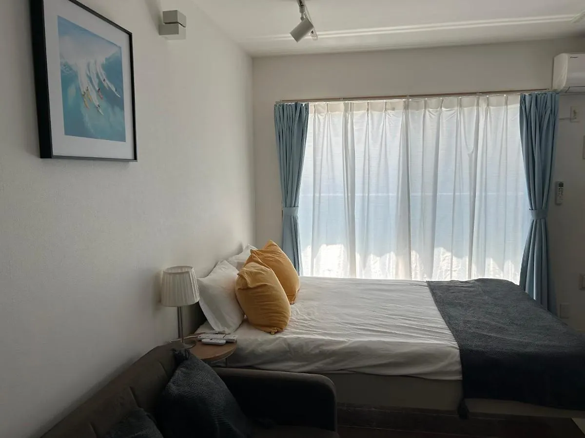 Apartmán 近沙滩 冲浪圣地 鵠沼海岸独立式公寓 独立卫生间 带厨房 有洗衣机 Fudžisawa