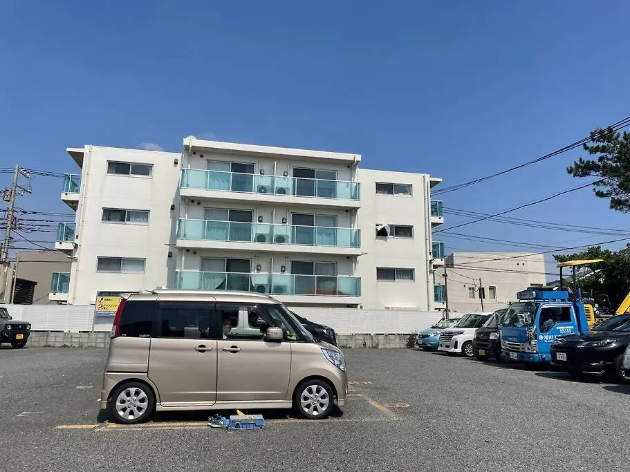 Apartmán 近沙滩 冲浪圣地 鵠沼海岸独立式公寓 独立卫生间 带厨房 有洗衣机 Fudžisawa
